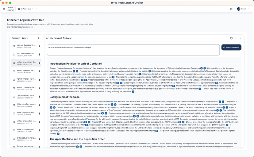Research and Discover - AI Legal Research